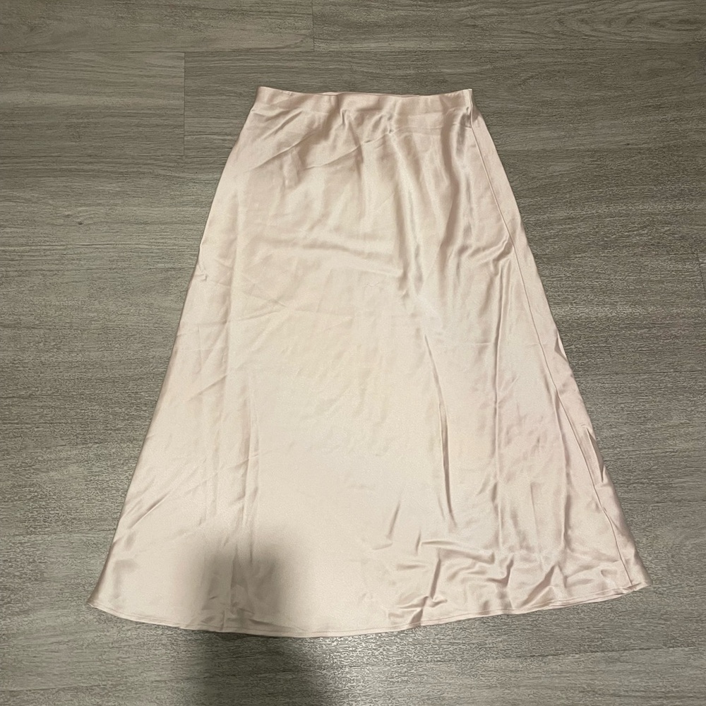 Rachel Zoe Pink Maxi A-Line Skirt for Casual Wear